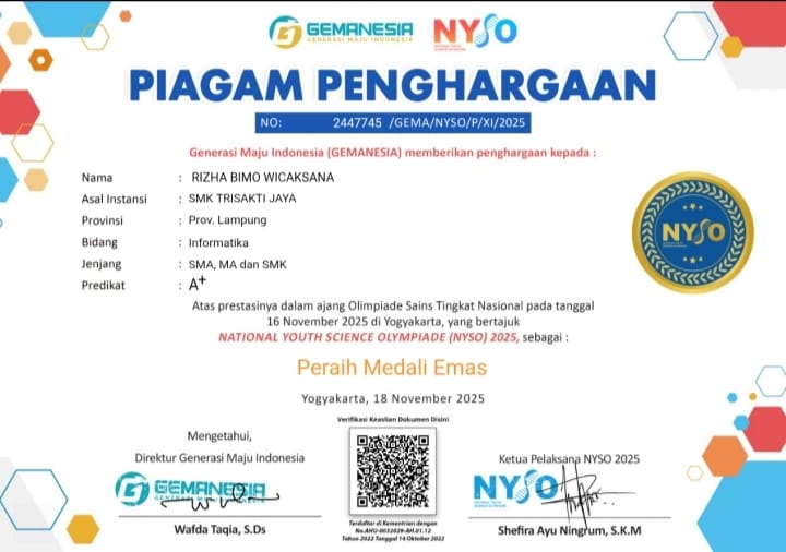 Sertifikat Profesional 1